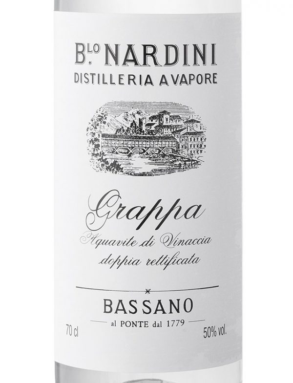 Nardini Grappa Bianca 50% vol. 0,7L